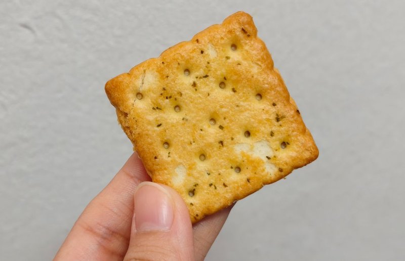 cracker with snack food seasoning