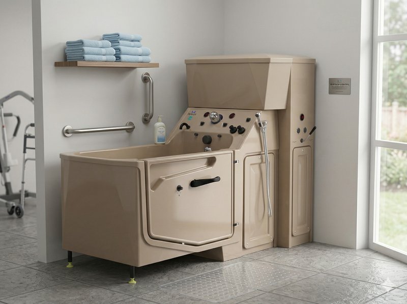 whirlpool bath systems for senior and patient care