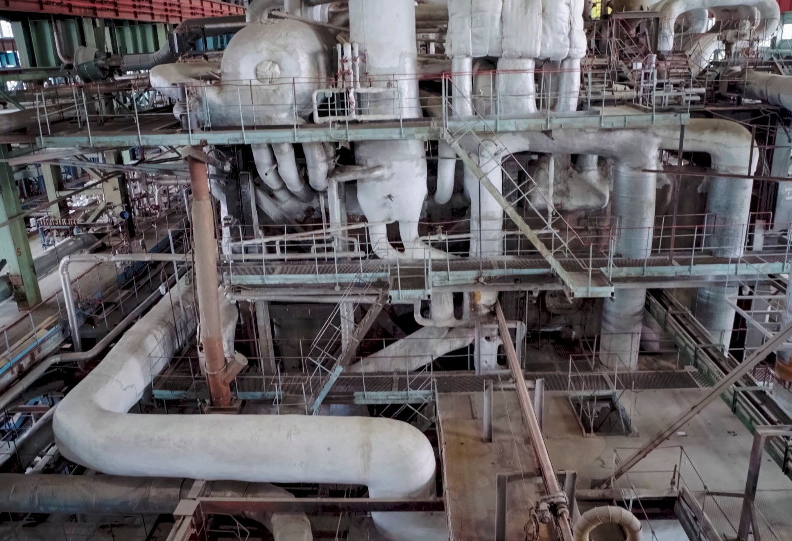 Large boiler house for an industrial facility about to undergo compliance inspections.