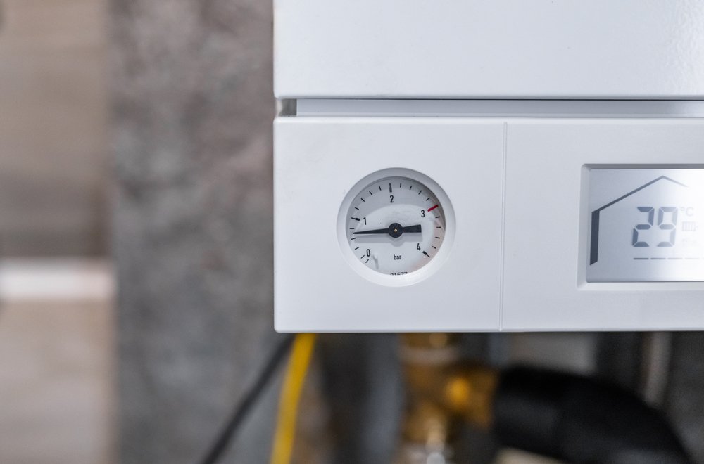 Modern controls in a boiler system.