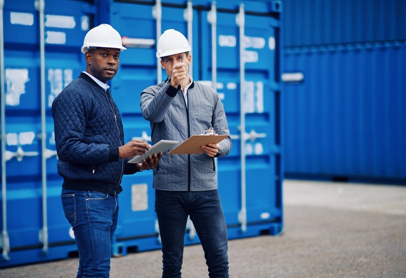 Employees in charge of transportation management