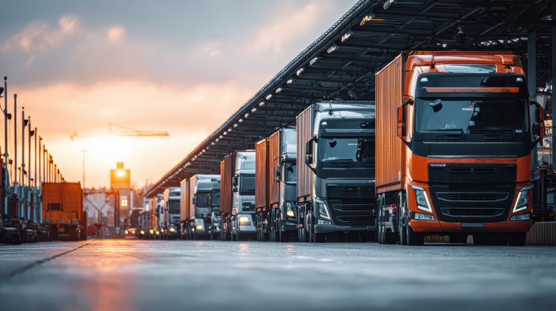 A line of trucks for freight transportation procurement