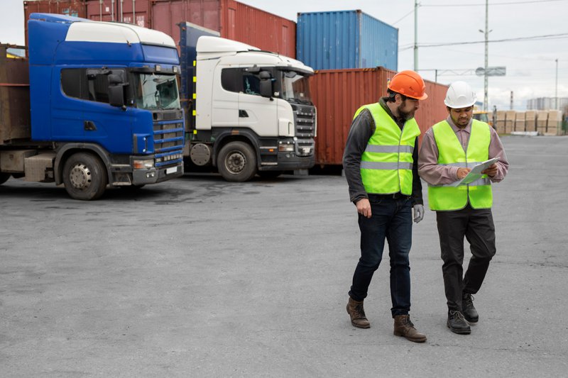 Freight yard employees, transportation model