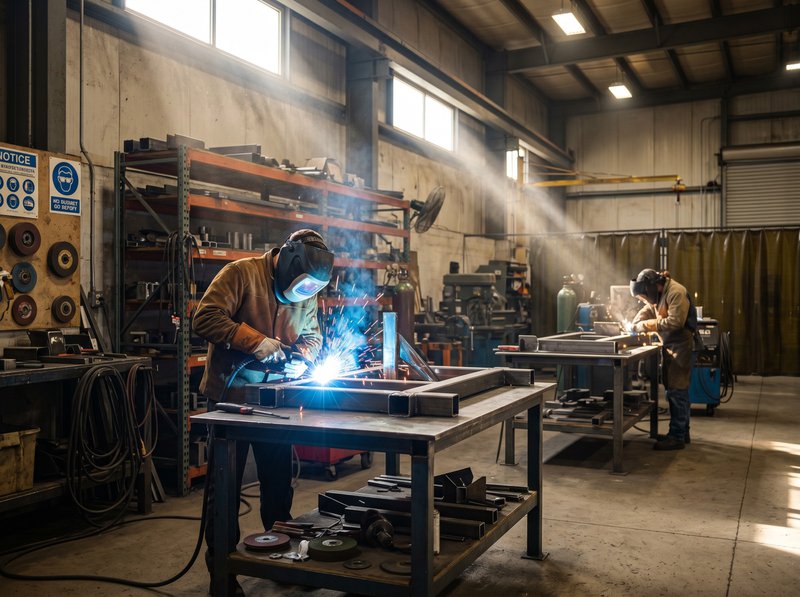welding workshop for professional welders