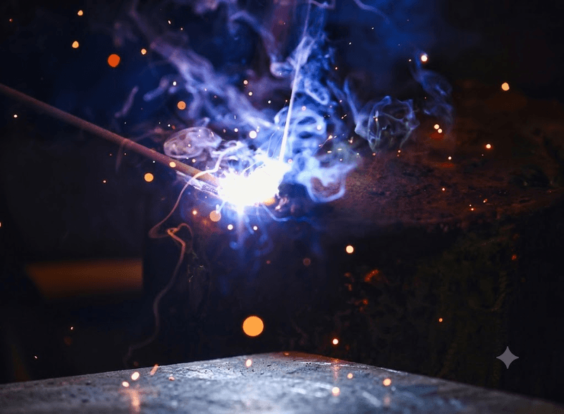 image of welding arc length