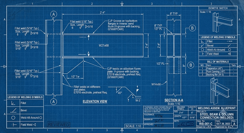 blueprint reading for welding