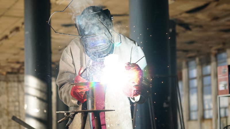 welding skills of a freelance welder