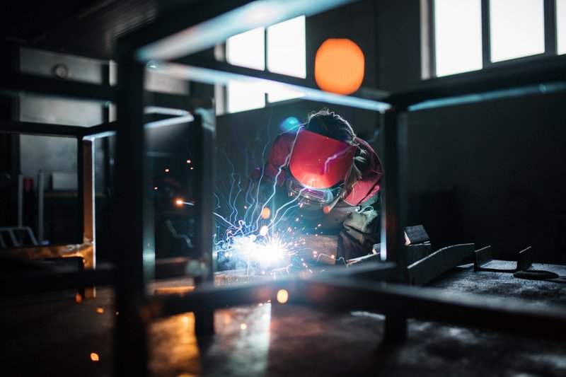 arc flash in welding