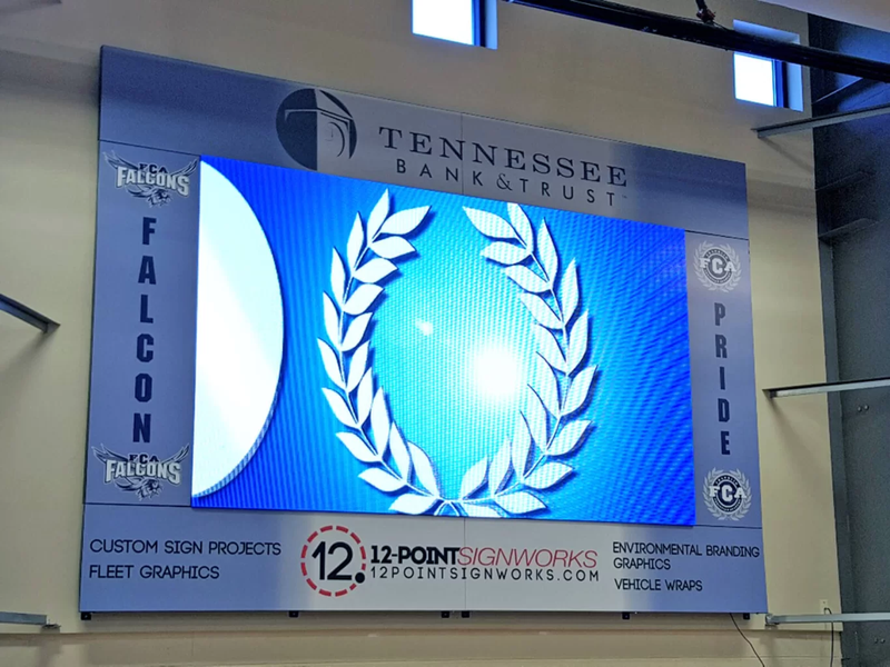 Parent nights, open houses, and athletic banquets all benefit from a display that helps set the tone.