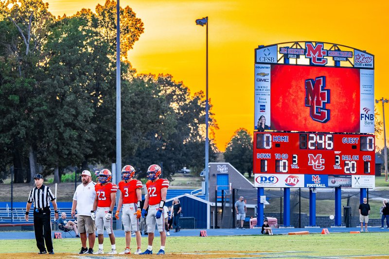 Digital display during a game