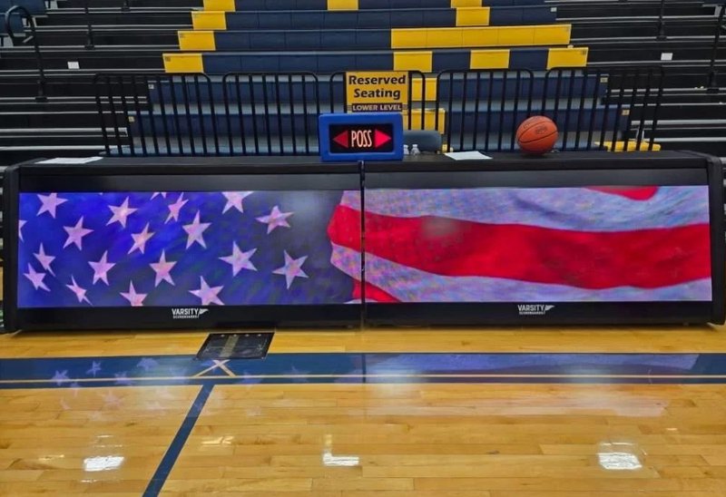 A well-designed scorer table helps bring structure to the sideline while also enhancing the visual energy of the entire venue. 