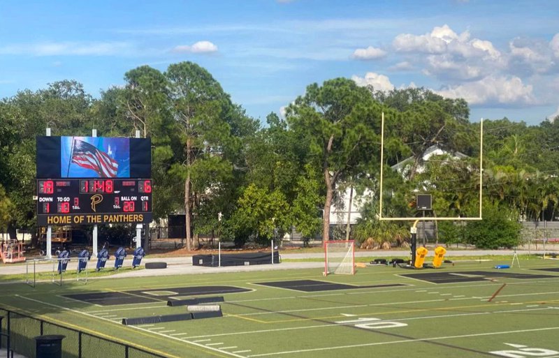 Viewing distance should matter when choosing the right scoreboard size.