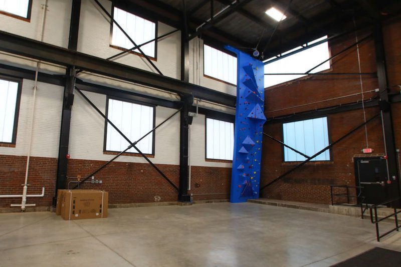 An industrial factory setting featuring installed Translucent Wall Systems.