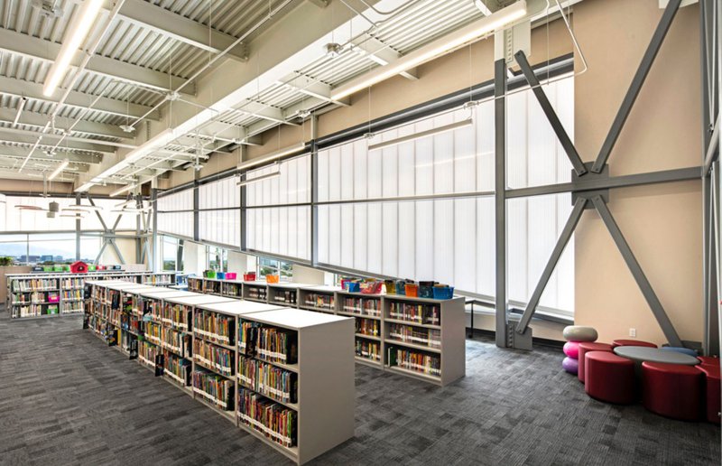 translucent wall systems in a school setting