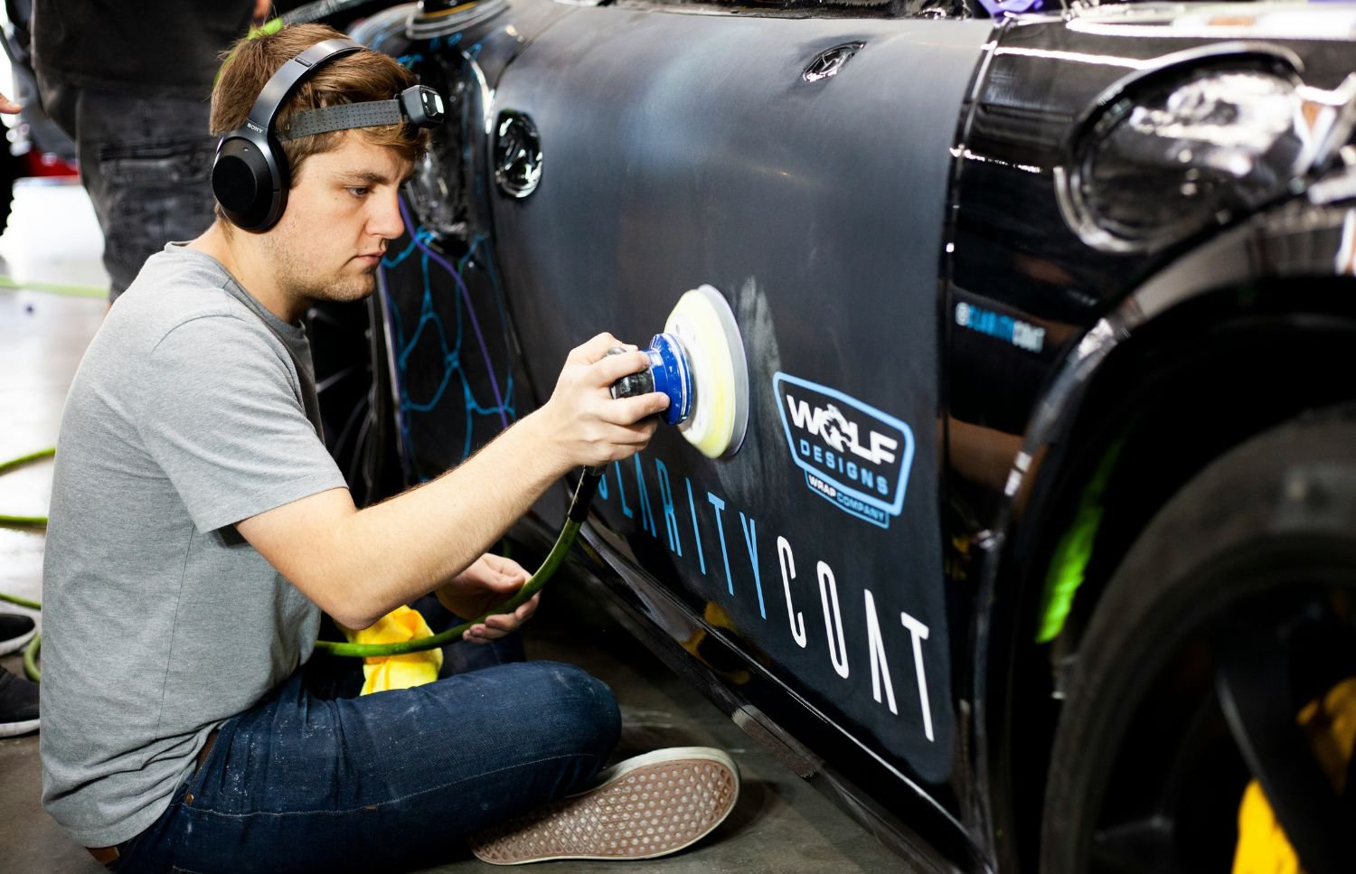 vehicle wrap installation