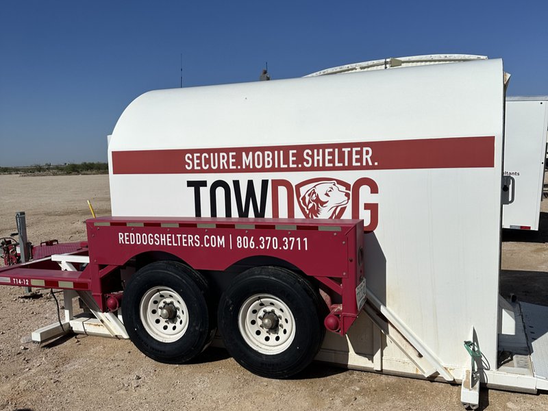 above-ground tornado shelter