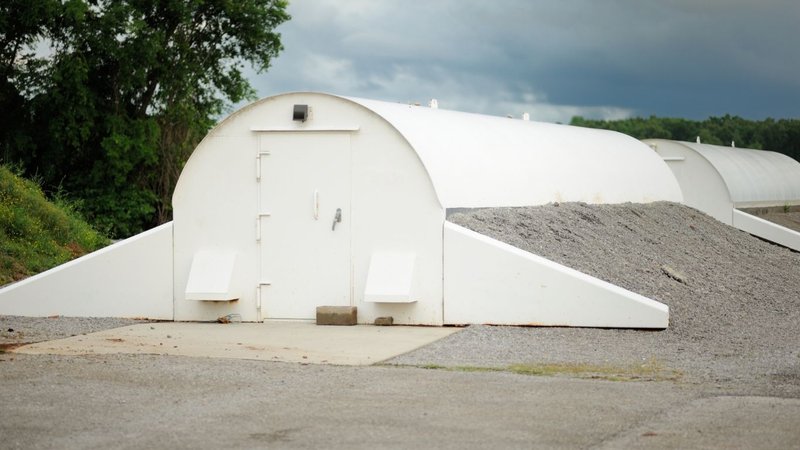 A standard storm shelter configured to provide a custom storm shelter design.