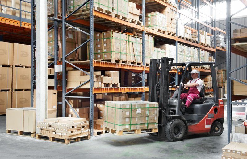 carton clamp operations