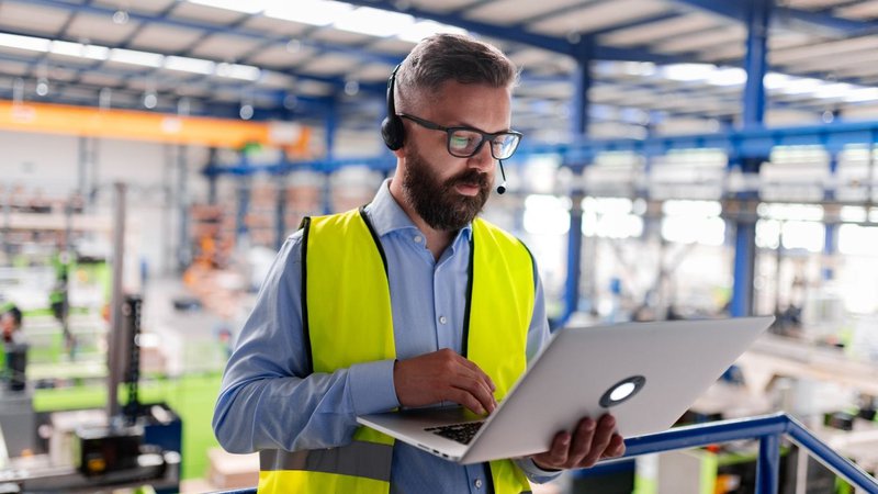 Compliance and safety checks for industrial products in heavy storage