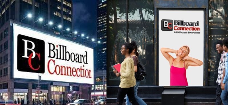 billboard examples in a metro area