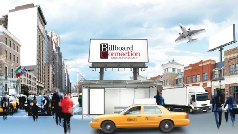 Billboard Connection national billboard ad promoting OOH multi market strategy