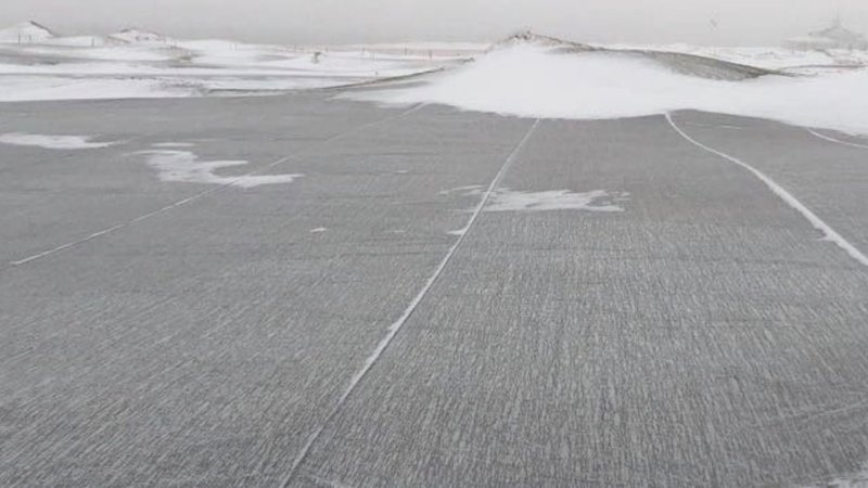 winterizing golf courses with the use of turf covers