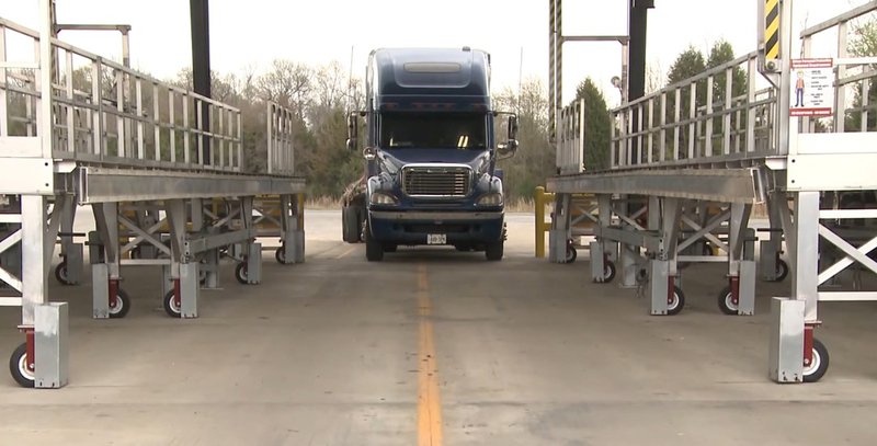 a flatbed for fall risk