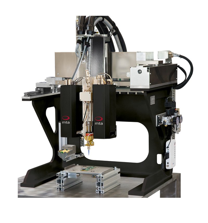 NBD volumetric 2K dispenser for contactless microdispensing