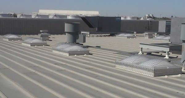 A few rooftop Skylight Safety Screens