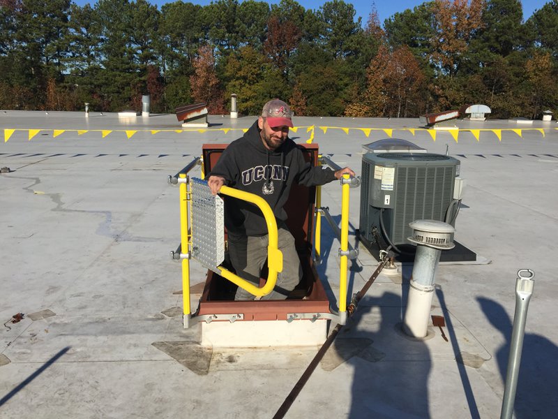 barrier around roof hatch