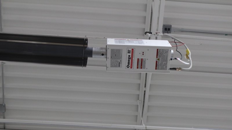a high-efficiency gas-fired heater