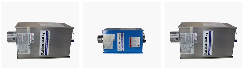 Commercial Reflect-O-Ray combustion heaters