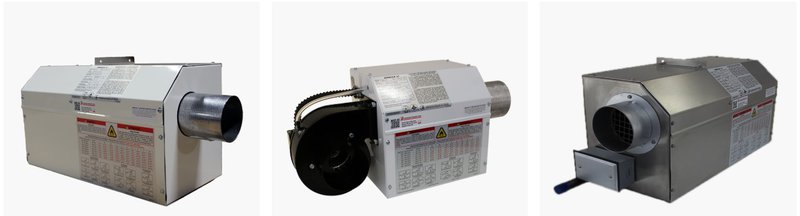commercial combustion heaters