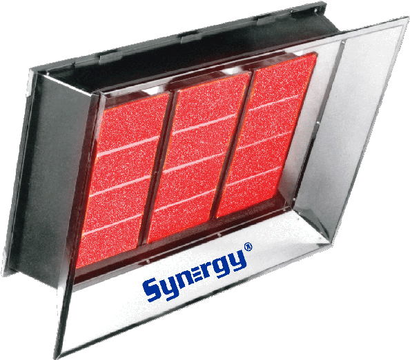 an infrared heater with high-intensity ceramic construction