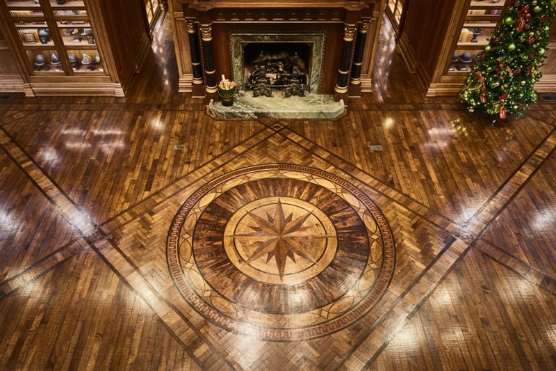 This photo features a handmade wood medallion This photo features a handmade wood medallion