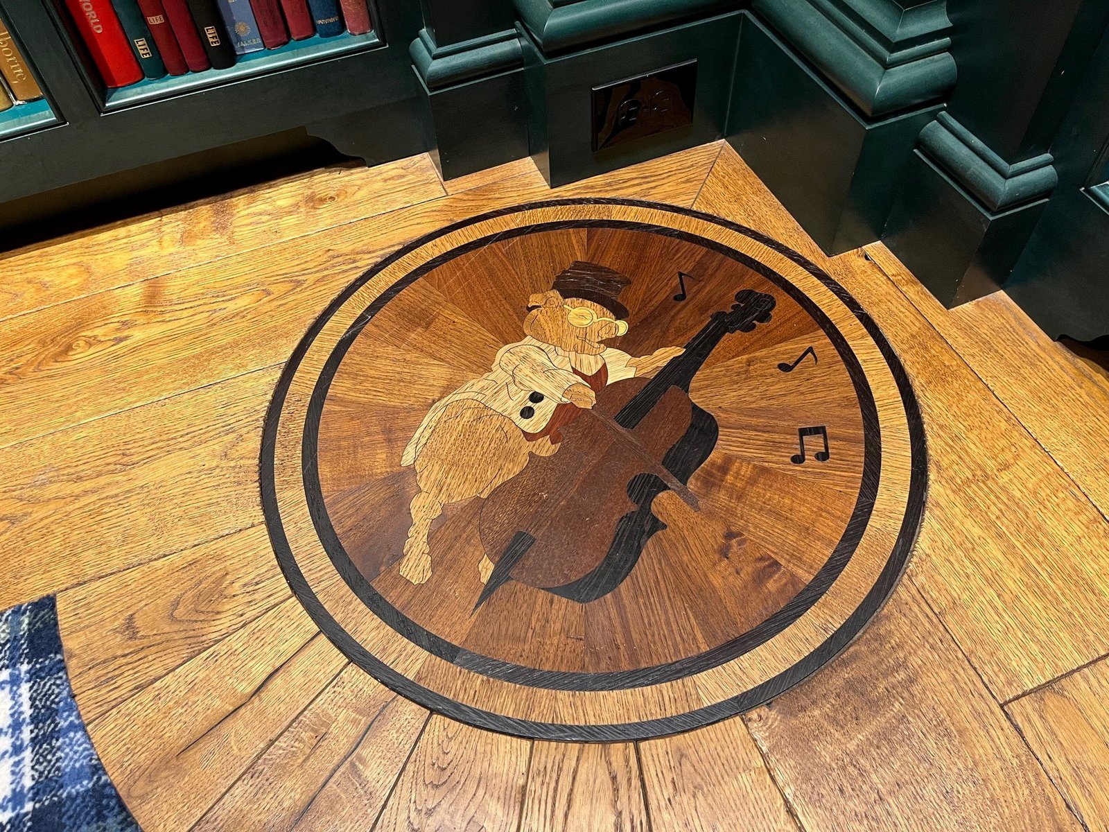 This photo showcases a custom medallion created using  CNC and laser precision
