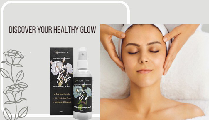 Jo Collection Twin Rose refreshing facial mist feels like a spa day