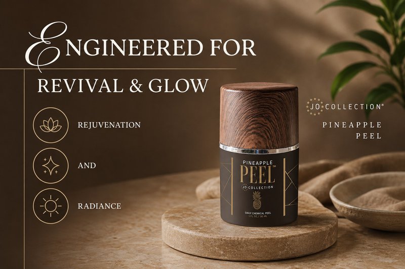JO Collection Pineapple Peel best exfoliator for a brighter complexion