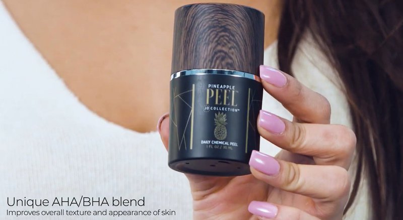 A Glycolic acid AHA BHA Pineapple Peel.