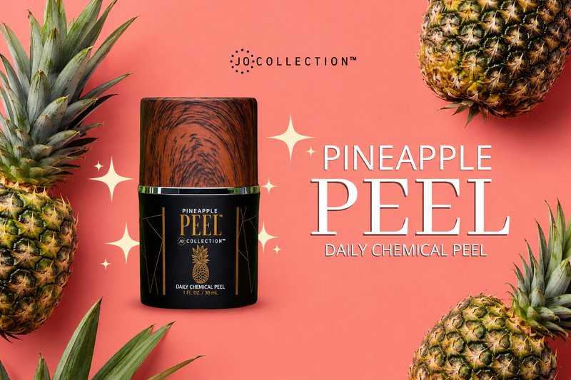 Jo Collection Pineapple Peel as a gentle exfoliator for sensitive skin