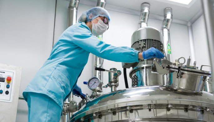 a worker in safety and health uniform