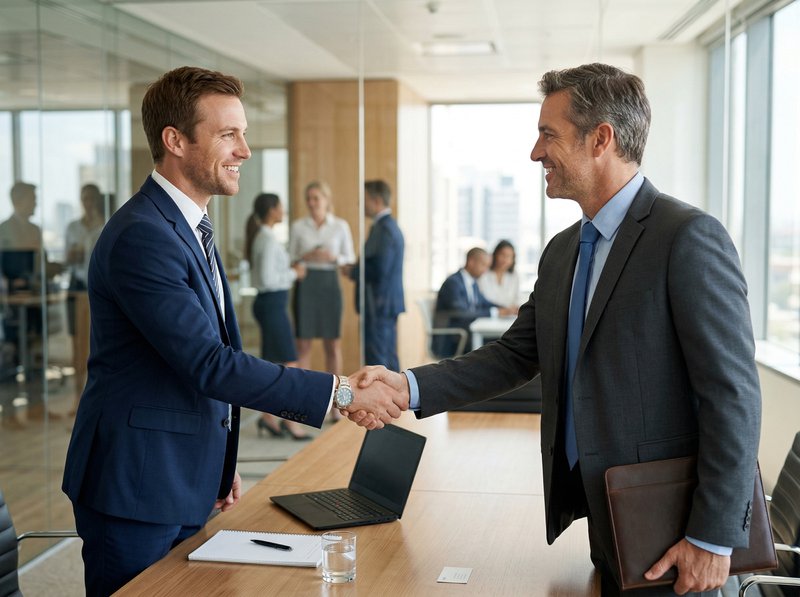 business owner using mobile field service technology