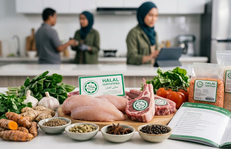 halal-compliant ingredients