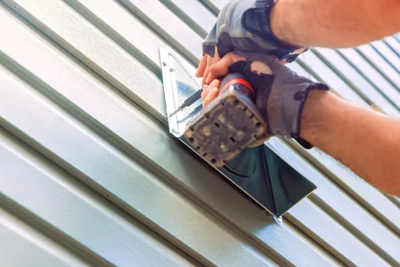 Fiber cement siding installation designed for long-term weather resistance and strength