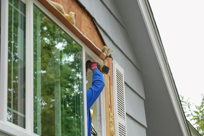 Home window upgrade replacing old windows with modern, durable options