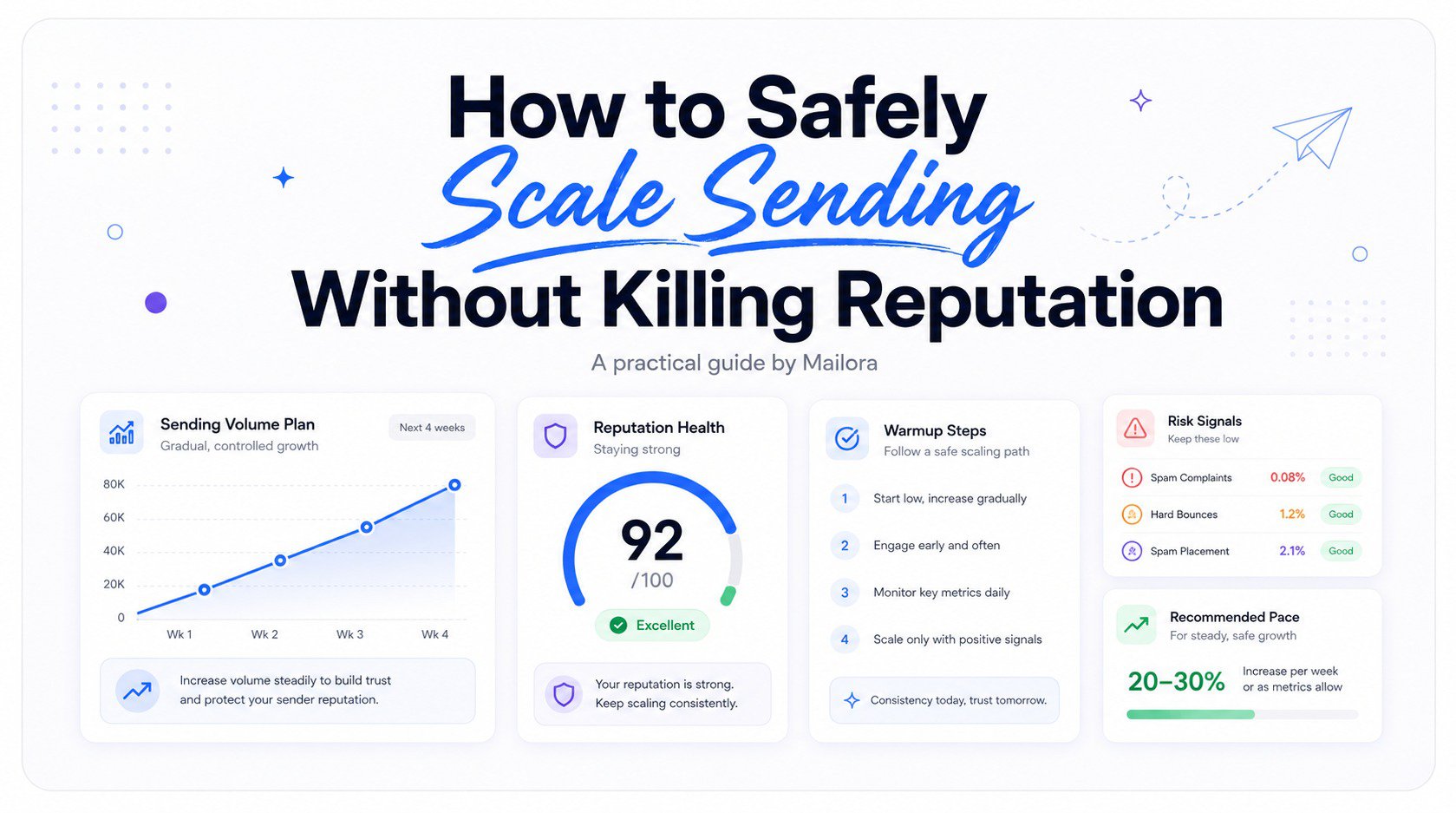 How to Safely Scale Sending Without Killing Reputation