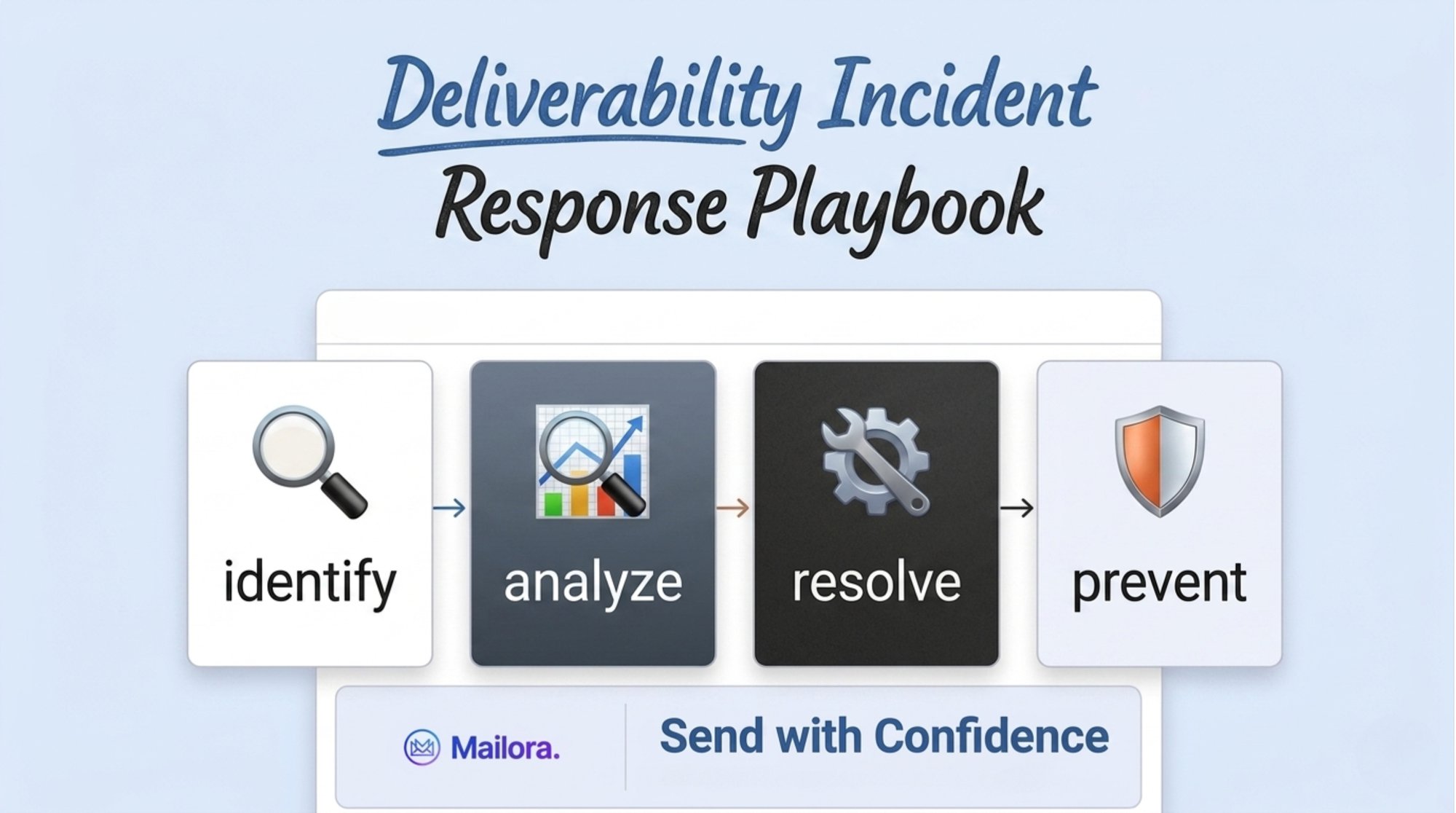 Deliverability Incident Response Playbook: How to Detect, Contain, and Recover from Email Delivery Failures