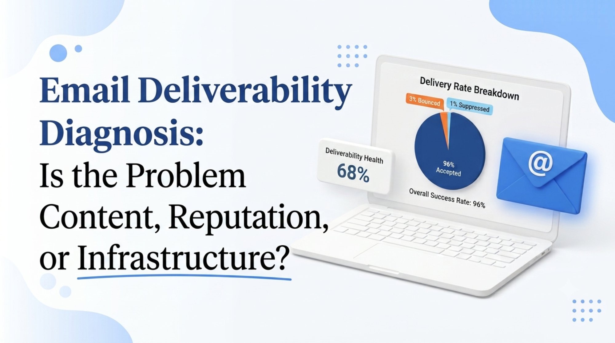 Email Deliverability Diagnosis: Is the Problem Content, Reputation, or Infrastructure?