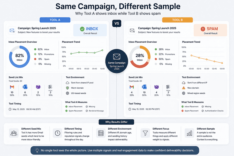 Same Campaign, Different Sample