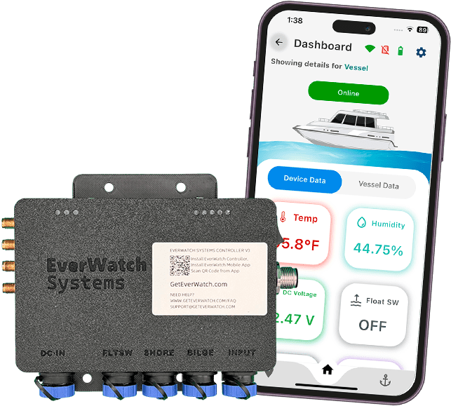 shore power monitoring system